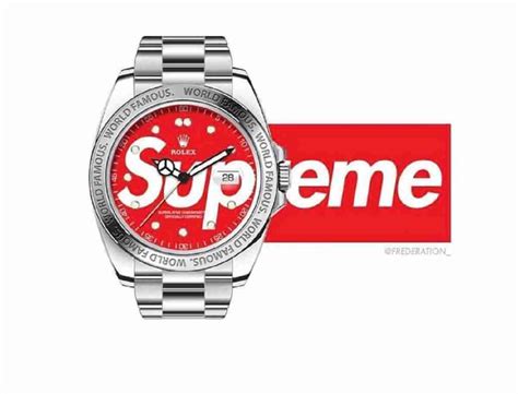 supreme rolex collaboration|supreme x rolex perpetual date.